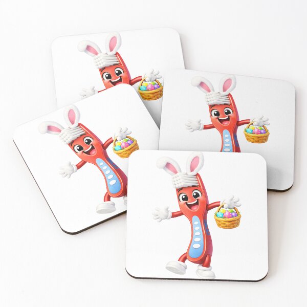 Item preview, Playful Toothbrush Easter designed and sold by Sillytoe.