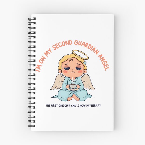 Item preview, I’m on My Second Guardian Angel Therapy Joke designed and sold by Redgiant87x.