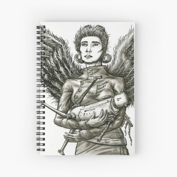 Demon Foster Spiral Notebook