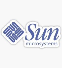 Sun purple Sticker