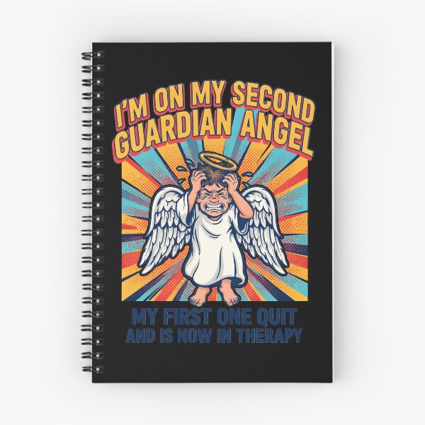 Item preview, I’m on My Second Guardian Angel Heavenly Sarcasm designed and sold by Redgiant87x.