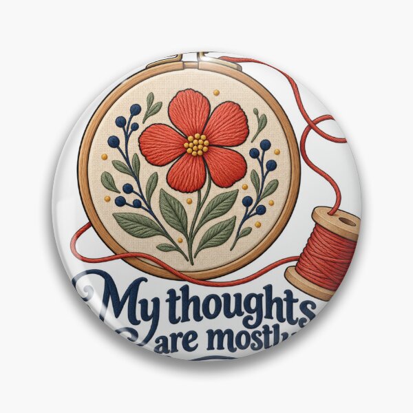 Item preview, Embroidery Hoop Thread Trail designed and sold by Xnuery.