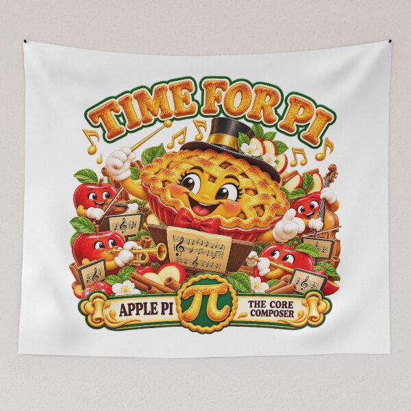 Item preview, TIME FOR PI COLLECTION - APPLE — THE CORE COMPOSER designed and sold by WheelieGdArt.