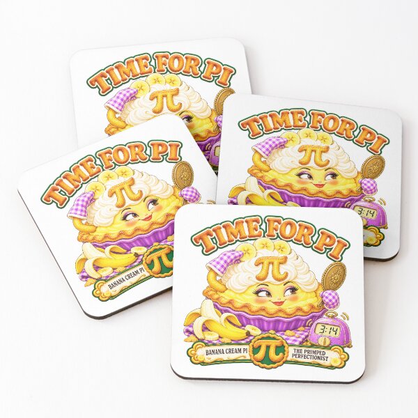Item preview, TIME FOR PI COLLECTION - BANANA CREAM — THE PRIMPED PERFECTIONIST designed and sold by WheelieGdArt.