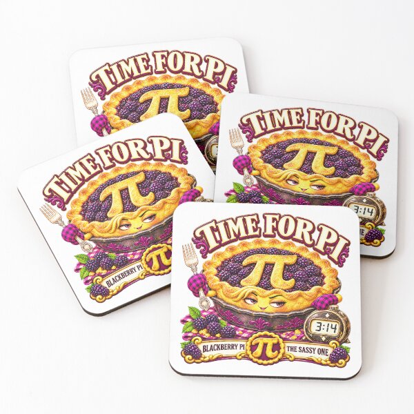 Item preview, TIME FOR PI COLLECTION - BLACKBERRY — THE SASSY ONE designed and sold by WheelieGdArt.