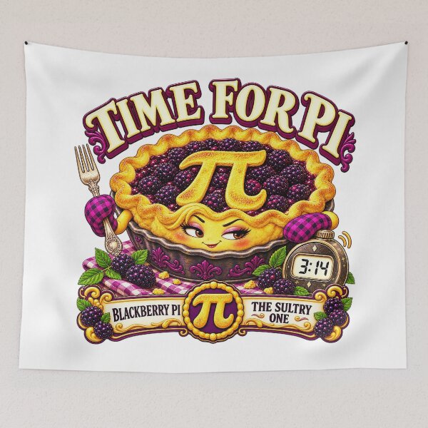 Item preview, TIME FOR PI COLLECTION - BLACKBERRY — THE SULTRY ONE designed and sold by WheelieGdArt.