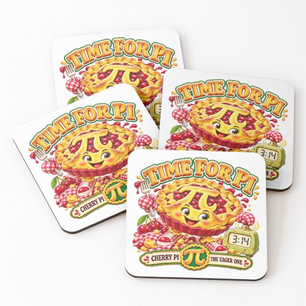Item preview, TIME FOR PI COLLECTION - CHERRY — THE EAGER ONE designed and sold by WheelieGdArt.