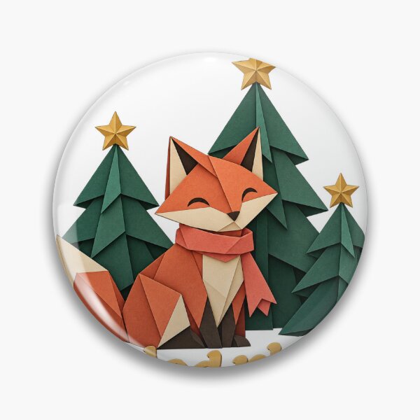 Item preview, Origami Fox Winter Scarf designed and sold by Xnuery.