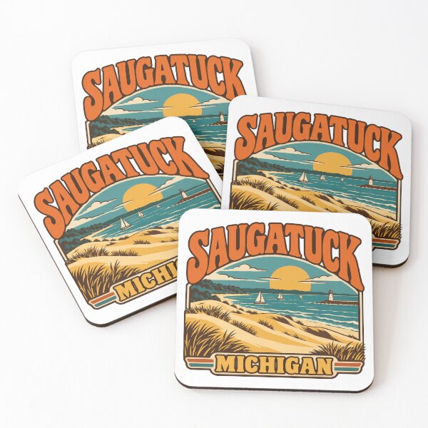 Item preview, Saugatuck Gift - Michigan designed and sold by RedRubyBubble.
