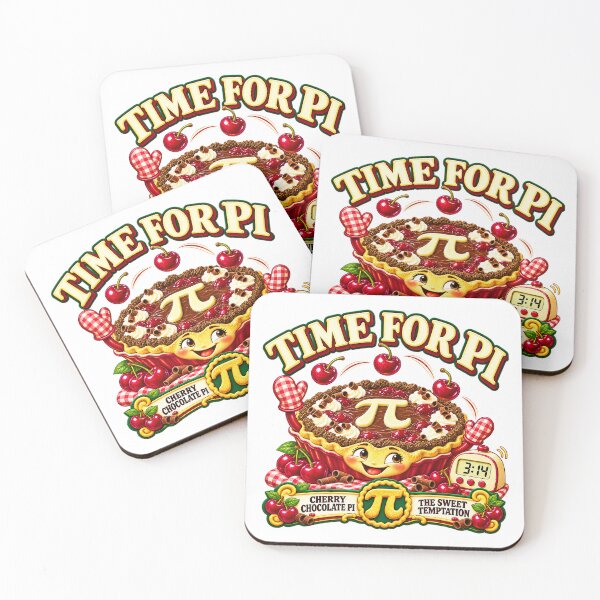 Item preview, TIME FOR PI COLLECTION - CHERRY CHOCOLATE PIE - THE SWEET TEMPTATION designed and sold by WheelieGdArt.