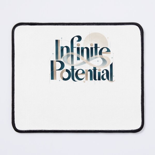 Item preview, Infinite Potential – Modern Geometric Typography & Infinity Symbol designed and sold by NourTaiba.
