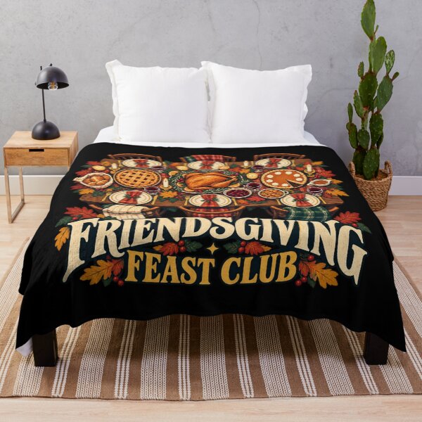 Item preview, Friendsgiving Feast Club Thanksgiving Friends Dinner designed and sold by GeniusPrint.