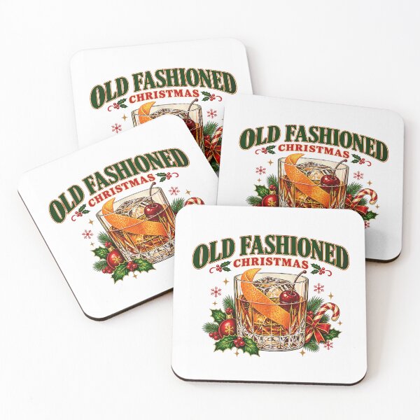Item preview, Old Fashioned Christmas Whiskey Cocktail Vintage designed and sold by Byhergawaa.
