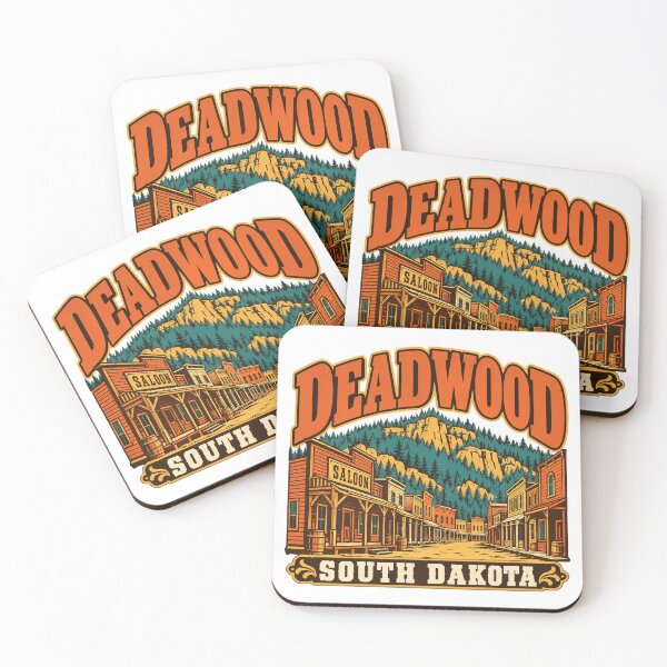 Item preview, Deadwood Gift - South Dakota designed and sold by RedRubyBubble.