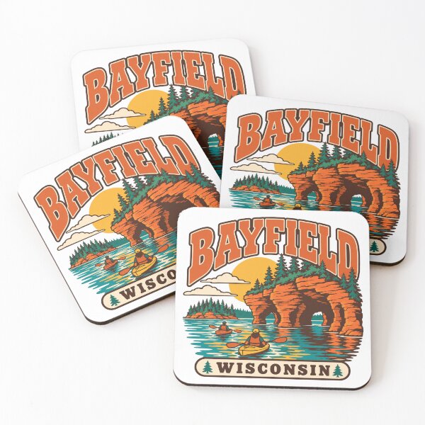 Item preview, Bayfield Gift - Wisconsin designed and sold by RedRubyBubble.