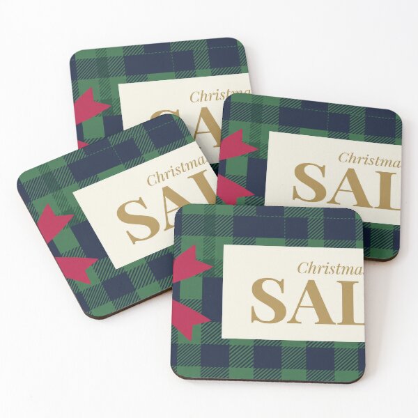 Item preview, Tartan Christmas Ribbon Banner designed and sold by KaiWaiGallery.
