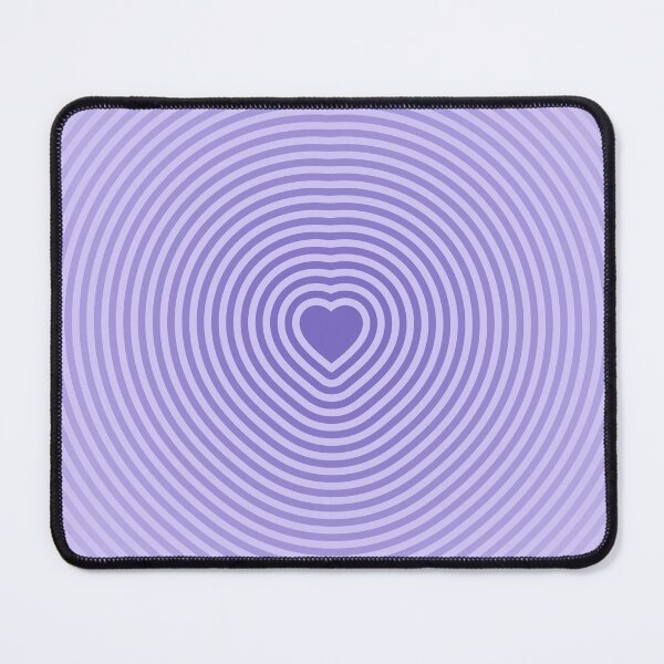 Item preview, Pastel Heart & Ripples (Purple on Light Purple) designed and sold by JMParadis.
