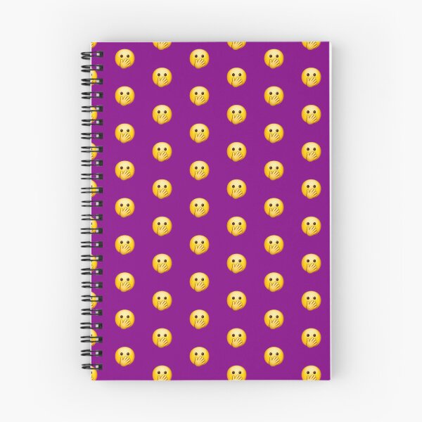 Item preview, Face with Open Eyes and Hand Over Mouth Emoji | Shocked Gasps and Secret Spill designed and sold by Stitchmoji.