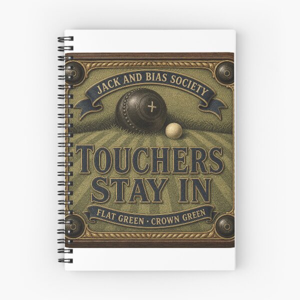 Item preview, Touchers Stay In Lawn Bowls Gift designed and sold by BoosterShop.