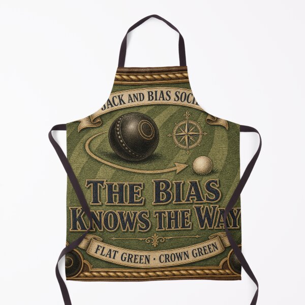 Item preview, The Bias Knows the Way Lawn Bowling Gift designed and sold by BoosterShop.