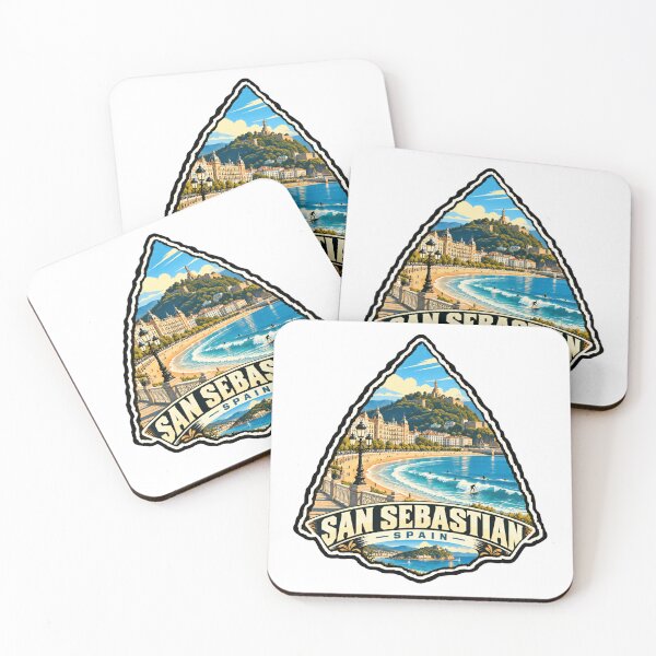 Item preview, San Sebastian Spain Travel Vacation Surfing Destination designed and sold by JonesFlora2025.