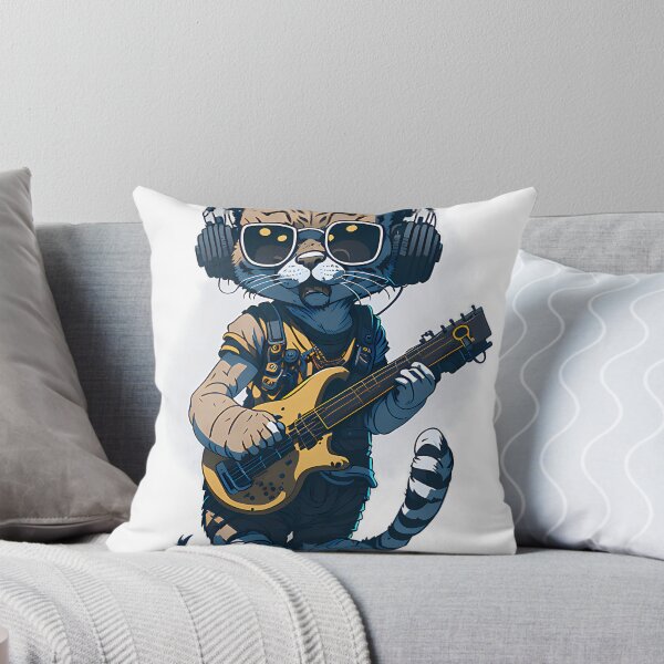 Item preview, Cat Guitarist designed and sold by BaranSancakTS.