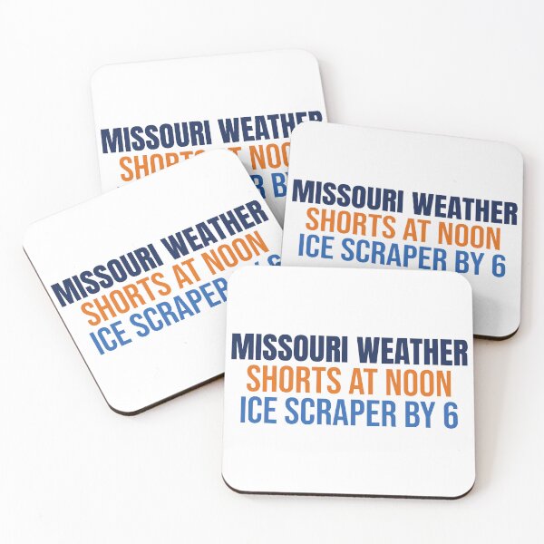 Item preview, Missouri Weather: Shorts at Noon, Ice Scraper by 6 designed and sold by 4BranchesTees.