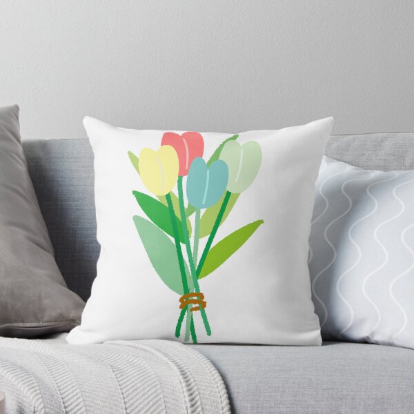 Item preview, Colorful Tulip Flower Bouquet designed and sold by raun.draw.