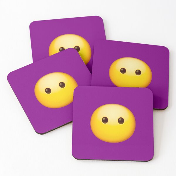 Item preview, Face Without Mouth Emoji | Speechless Silence and No Comment designed and sold by Stitchmoji.
