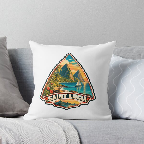 Item preview, Saint Lucia Caribbean Island Travel Vacation Destination designed and sold by kristyparkStar3.