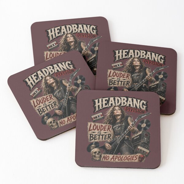 Item preview, Headbang Division Metalhead Humor designed and sold by THREADACTED.