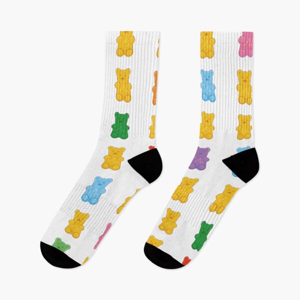 Item preview, Colorful Gummy Bear Pattern – Cute Kawaii Candy Bears designed and sold by Black María.