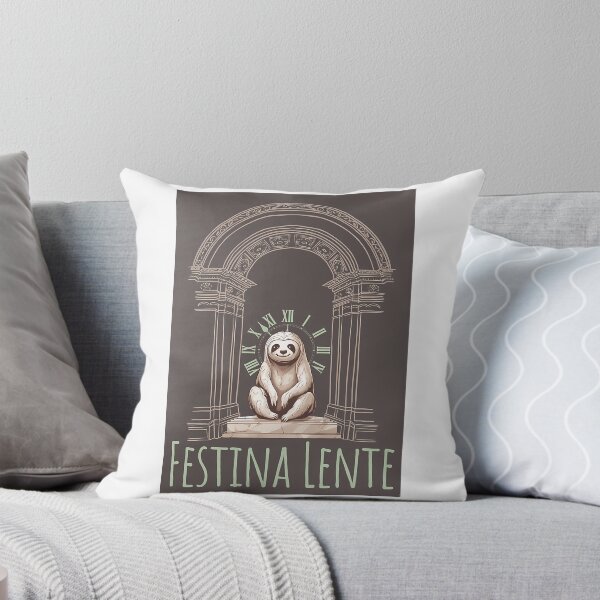 Artikelvorschau, Niedliches Festina Lente Faultier – Zitat: Eile mit Weile entworfen und verkauft von ElPadreArtA.