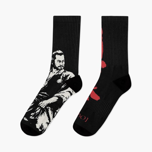 Item preview, Yojimbo Red Kanji Samurai designed and sold by Minthongminh.