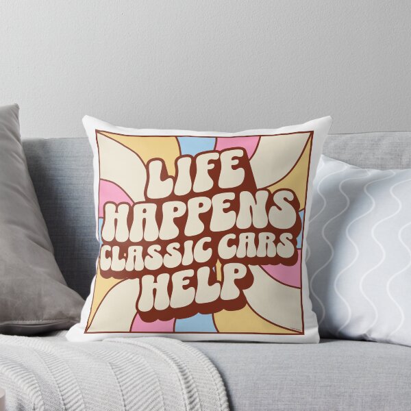Item preview, Life Happens, Classic Cars Help designed and sold by Automotive Art by Greg.