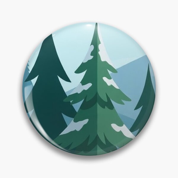 Item preview, Winter Forest Cabin Snowy Pine Scene designed and sold by Daniel Haddad.