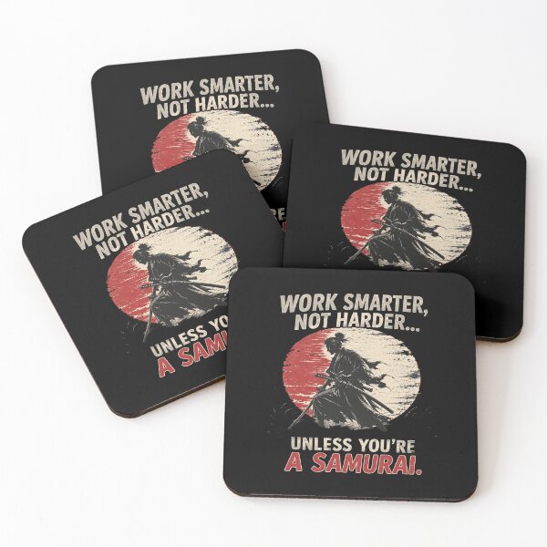 Item preview, Samurai Work Smarter designed and sold by Minthongminh.