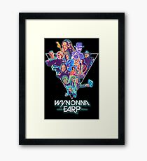 Wynonna Earp 80's Theme Collage Framed Print