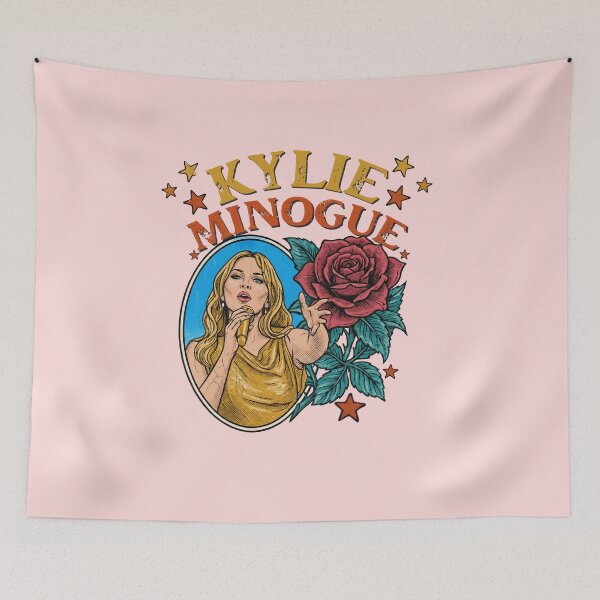 Item preview, Kylie Minogue Glastonbury Legend Festival Pop Diva Retro Graphic designed and sold by RahniNM.