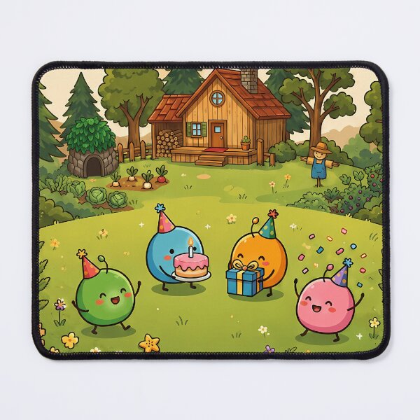 Item preview, Junimos Wishing You a Happy Birthday designed and sold by DeviantMerch.