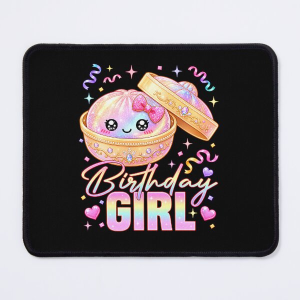 Item preview, Cute Birthday Girl Squishy Kawaii Dumpling designed and sold by studio-ssaam.