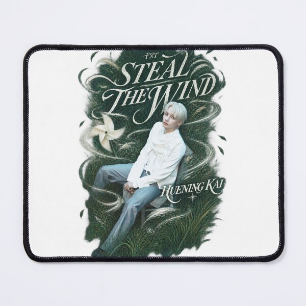 Item preview, TXT Huening Kai STEAL THE WIND Dreamy Wind Illustration designed and sold by Valeree Store.