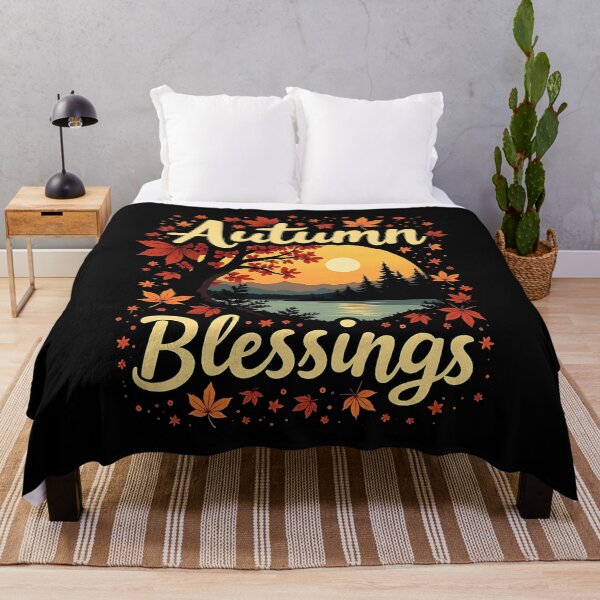 Item preview, Autumn Blessings Thanksgiving Fall Season Gift designed and sold by Say It With Ink.