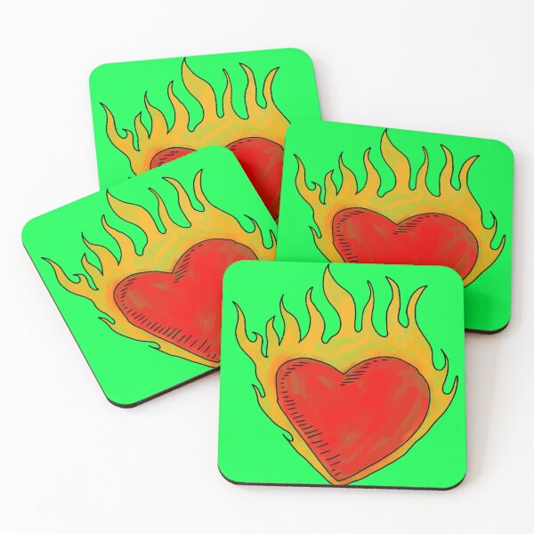 Item preview, Fiery Heart Burning with Passion designed and sold by IntaChromatics.