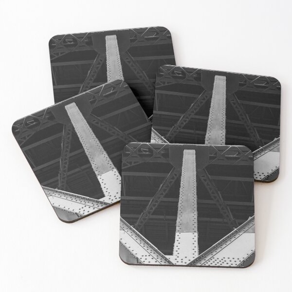 Item preview, Sydney Harbour Bridge – Black and White Steel Geometry designed and sold by Jacksphotos.