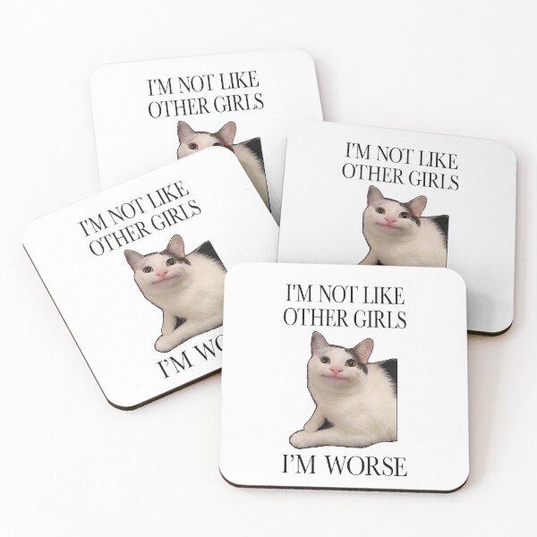 Item preview, I'm Not Like Other Girls I'm Worse Cat designed and sold by BrookeRubino.