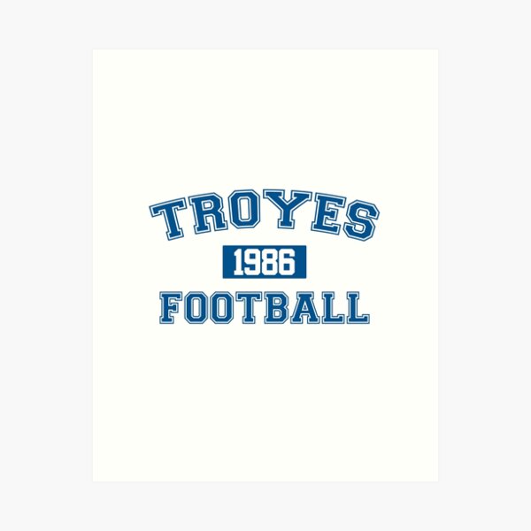 Item preview, Troyes Football Athletic College Style 1 Gray designed and sold by Toma-51.