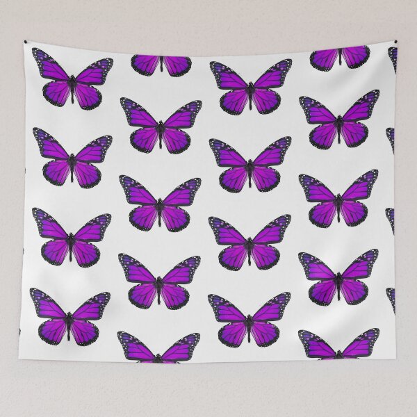 Aperçu de l'œuvre Papillon violet créée et vendue par MAMMAJAMMA.