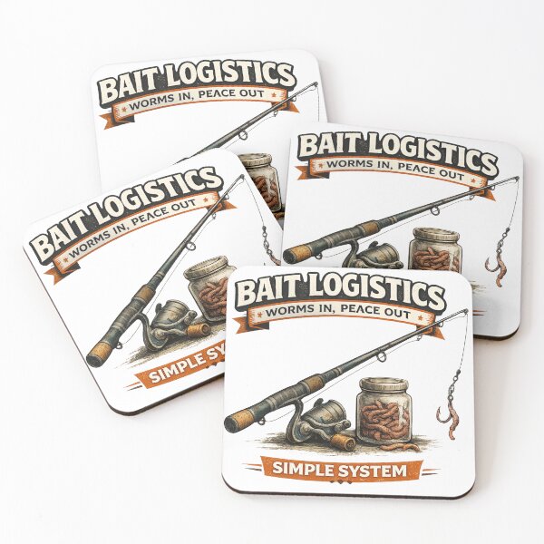 Item preview, Bait Logistics Fishing Humor designed and sold by THREADACTED.
