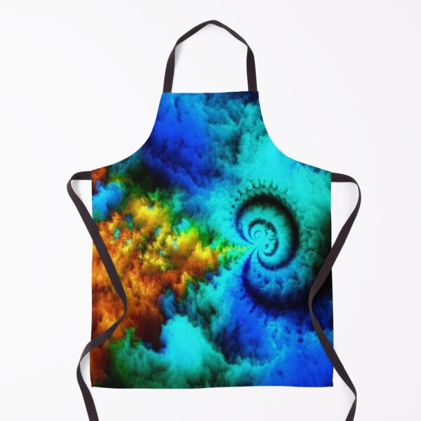 Item preview, Vibrant Cosmic Spiral Nebula Print designed and sold by Mixture-Designs.